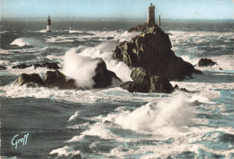 Delcampe - 29 PLOGOFF LA POINTE DU RAZ DE SEIN LE PHARE DE LA VIEILLE - Plogoff