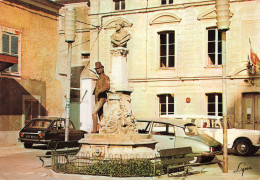 Delcampe - 91 LONGJUMEAU LA STATUE DU POSTILLON - Longjumeau
