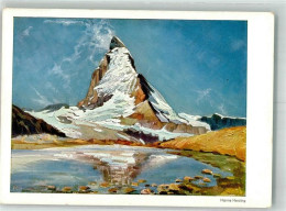 Delcampe - 3920 Zermatt Künstlerkarte Sign. Herzing, H. Matterhorn - 38193779 - Zermatt