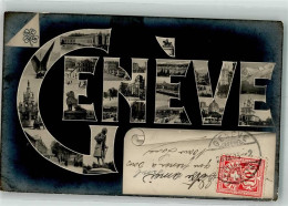 Delcampe - 1200 Genève Genf 1905 Foto AK Denkmal Briefmarke Bildseite - 38191347 - Genève