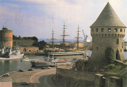 Delcampe - 29 BREST LA TOUR TANGUY ET L AMERICO VESPUCI - Brest