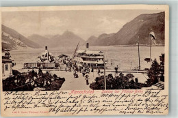 Delcampe - 6053 Alpnachstad 1902 Foto AK Bahnhof Der Pliatus -Bahn Hafen - 10749058 - Alpnach