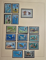Delcampe - North Borneo 1954 Complete Set To $10 MNH Rare + BIOT 1975 Fish & Sarawak Lot - Malaysia (1964-...)