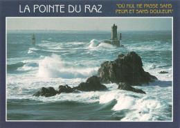 Delcampe - 29 PLOGOFF LA POINTE DU RAZ ET LE PHARE DE LA VIEILLE - Plogoff