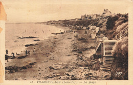 Delcampe - 44  THARON PLAGE LA PLAGE - Tharon-Plage