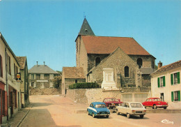 Delcampe - 91 BREUILLET PLACE DE L EGLISE - Sonstige & Ohne Zuordnung