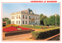 Delcampe - 91 VERRIERES LE BUISSON L HOTEL DE VILLE - Verrieres Le Buisson