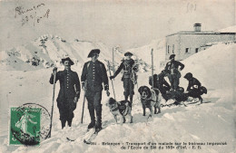 Delcampe - 05 BRIANCON  LE TRANSPORT D UN MALADE - Briancon