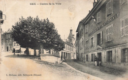 Delcampe - 01 GEX LE CENTRE DE LA VILLE - Gex