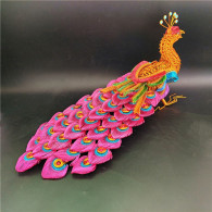 Delcampe - Limited Time Flash Sale Large 45cm Aluminium Wire Phoenix Model, Handmade Peacock Home Decor-A - Sonstige & Ohne Zuordnung