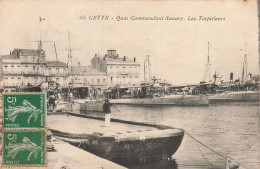 Delcampe - 34 CETTE LES TORPILLEURS - Sete (Cette)