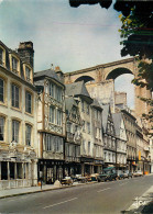 Delcampe - CPM Morlaix Finistere Maisons A Colombages Au Pied Du Viaduc - Morlaix