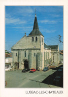 Delcampe - 86 LUSSAC LES CHATEAUX L EGLISE SAINT MAIXENT - Lussac Les Chateaux