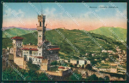 Delcampe - Genova Città Castello Mackenzie PIEGHE Cartolina WX3724 - Genova (Genua)