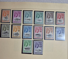 Delcampe - Tristan Da Cunha & Ascension 1956-1965 Collection Lot Definitive Sets Birds Fish MNH - Tristan Da Cunha