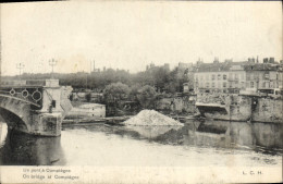 Delcampe - CPA Un Pont A Compiegne Militaria - Compiegne