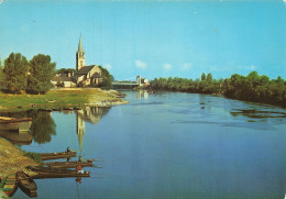Delcampe - 49 CHALONNES SUR LOIRE LA LOIRE ET L EGLISE - Chalonnes Sur Loire
