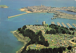 Delcampe - 35 SAINT SERVAN LE CAMPING, LE PORT DE PLAISANCE - Saint Servan