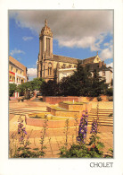 Delcampe - 49 CHOLET LA FONTAINE ET L EGLISE SAINT PIERRE - Cholet
