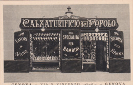 Delcampe - * GENOVA Calzaturificio Del Popolo  Fasciolo Mario - Via S.Vincenzo - Genova (Genua)