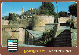 Delcampe - 22  GUINGAMP LE CHÂTEAU ET LES REMPARTS - Guingamp