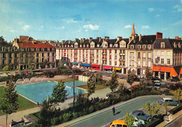 Delcampe - 14 CAEN PLACE DE LA REPUBLIQUE ET LES JARDINS - Caen