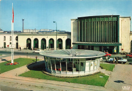 Delcampe - 14 CAEN LA GARE ET LE SYNDICAT D INITIATIVE - Caen