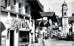 Delcampe - Mittenwald Bayern Mittenwald Obermarkt - Mittenwald