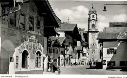 Delcampe - Mittenwald Bayern Mittenwald Kirche Weinstube - Mittenwald