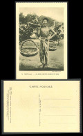 Delcampe - China Old Postcard Chefoo Happy Young Chinese Christian Boy Laughing Hat Baskets - China