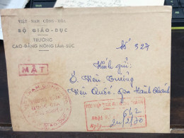 Delcampe - SOUTH VIET NAM Envelope Vintage Military Documents From The Pre-1975 Saigon Regime; Bearing Signatures And Official Stam - Documents Historiques