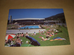 Delcampe - CP CARTE POSTALE HAUTE SAVOIE MEGEVE PALAIS Des SPORTS PISCINE - VIERGE - Megève