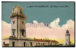 Delcampe - CPA Phare Sainte Adresse Les Phares De La Heve - Faros