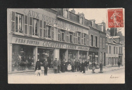 Delcampe - Hirson Quincaillerie Très Animée Cocqueret Lebrun + épicerie ( 1 Petite CORNURE Ang Inf Sinon Très Très Bon état ) +4262 - Hirson