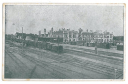 Delcampe - BL 34 - 14624 BREST LITOWSK, Railway Station, Belarus - Old Postcard, CENSOR - 1918 - Belarus
