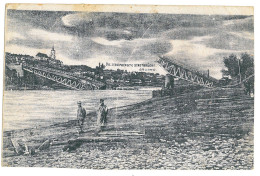 Delcampe - BL 34 - 23694 GRODNO, The Bridge Destroyed, Belarus - Old Postcard, CENSOR - Used - 1916 - Belarus