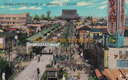 Delcampe - POSTCARD VIEW OF SENSOJI ASAKUSA TOKYO JAPAN SENT BUENOS AIRES ARGENTINA - Tokyo