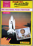 Delcampe - Documentation Scolaire Panini En Images Autocollantes - 604 - Des Machines Pour S'envoler - Lesekarten