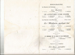 Delcampe - FETE DE LA CAVE COOPERATIVE DE SALAUNES LE 25 JUILLET 1943 : LE PROGRAMME - Programs