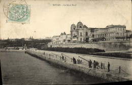 Delcampe - CPA Royan Le Quai Neuf Peche Pecheurs - Royan