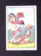 Delcampe - Chromos & Images, Chocolat Suchard, Scoutisme, La Vie Fière Et Joyeuses Des Scouts, La Soif, N° 7 - Suchard
