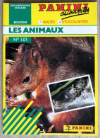 Delcampe - Documentation Scolaire Panini En Images Autocollantes - 101 - Les Animaux - Lesekarten
