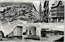 Delcampe - Kehl Strassbuger Muenster Hauptstrasse Hafen Ehrenmal X - Kehl