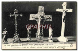 Delcampe - CPA Auxerre Tresor De La Cathedrale Crucifix - Auxerre