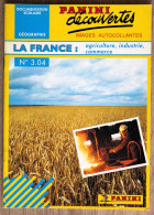 Delcampe - Documentation Scolaire Panini En Images Autocollantes - 304 - La France ; Agriculture, Industrie, Commerce - Lesekarten