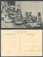 Delcampe - Ceylon Old Postcard Colombo Fisherwomen Native Fisher Women Fish Little Girls 80 - Sri Lanka (Ceylon)