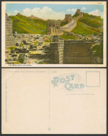 Delcampe - China Old Colour Postcard GREAT WALL Of China Chinese Walls Camera Craft C.80752 - China