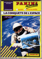 Delcampe - Documentation Scolaire Panini En Images Autocollantes - 401 - La Conquête De L'espace - Lesekarten