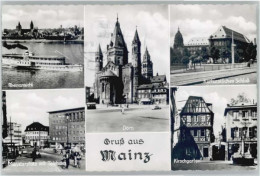 Delcampe - Mainz Rhein Mainz Muensterplatz Telehaus Dom Schloss Kirschgarten - Mainz