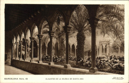 Delcampe - CPA Barcelona Claustro De La Iglesia De Santa Ana - Barcelona